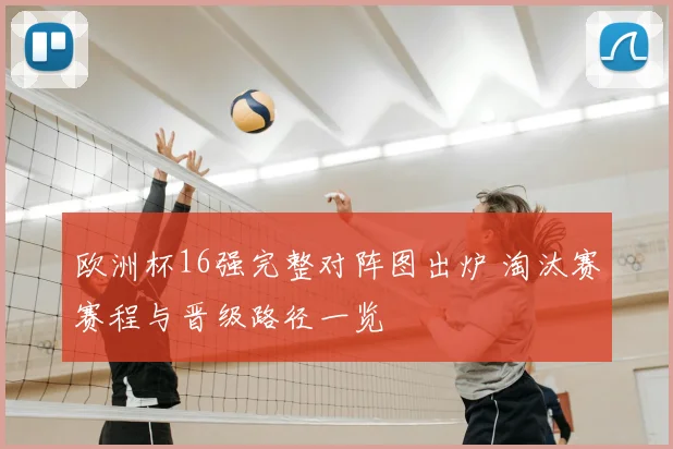 欧洲杯16强完整对阵图出炉 淘汰赛赛程与晋级路径一览